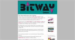 Desktop Screenshot of bitway.de